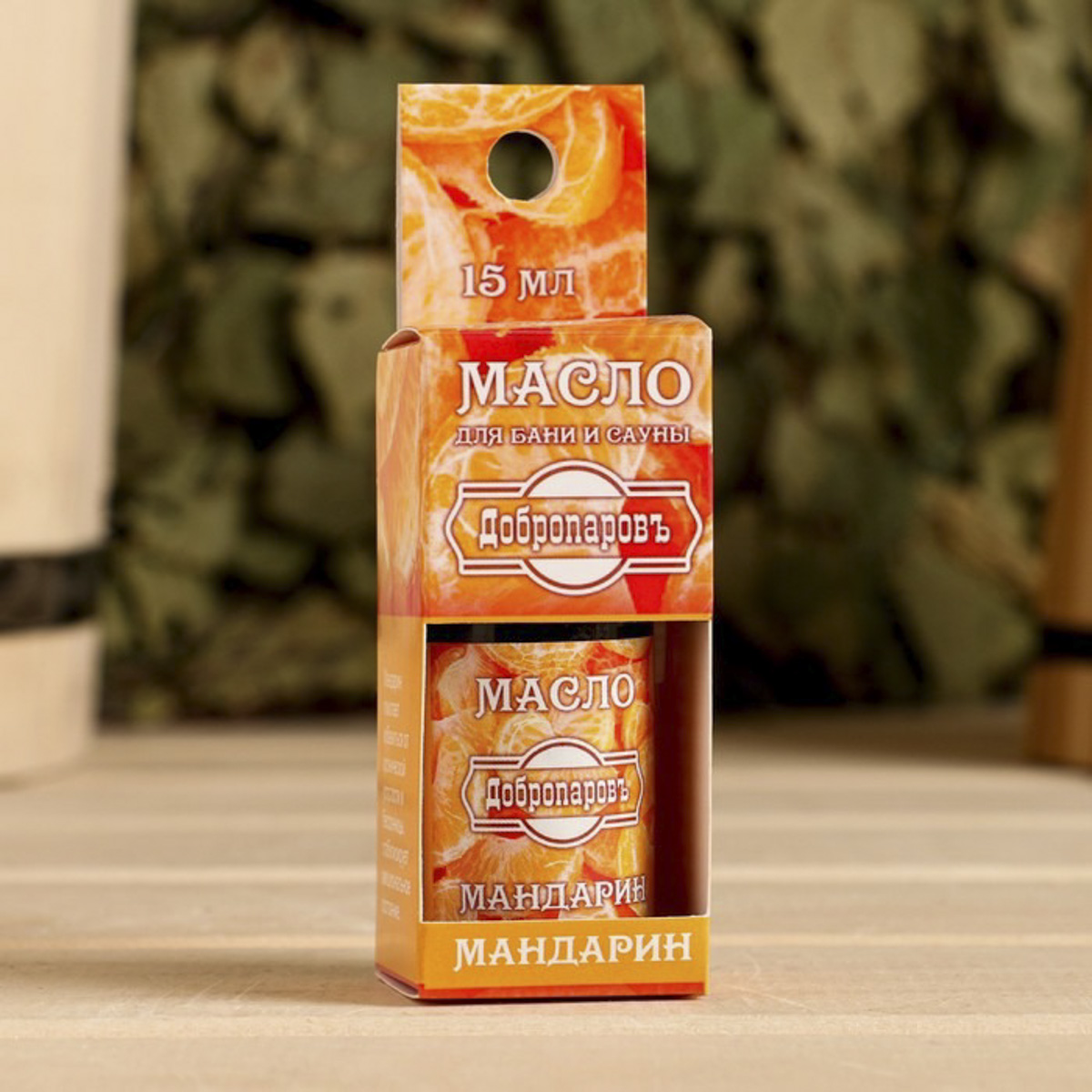 Масло эфирное "мандарин" 15 мл "добропаровъ" 7475168