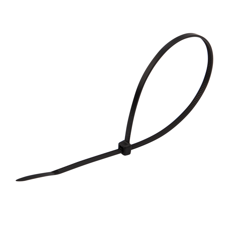 Хомуты нейлон 3,6 х 250 мм (набор 25 шт.), черные (1/10/500) "rexant" 07-0251-25