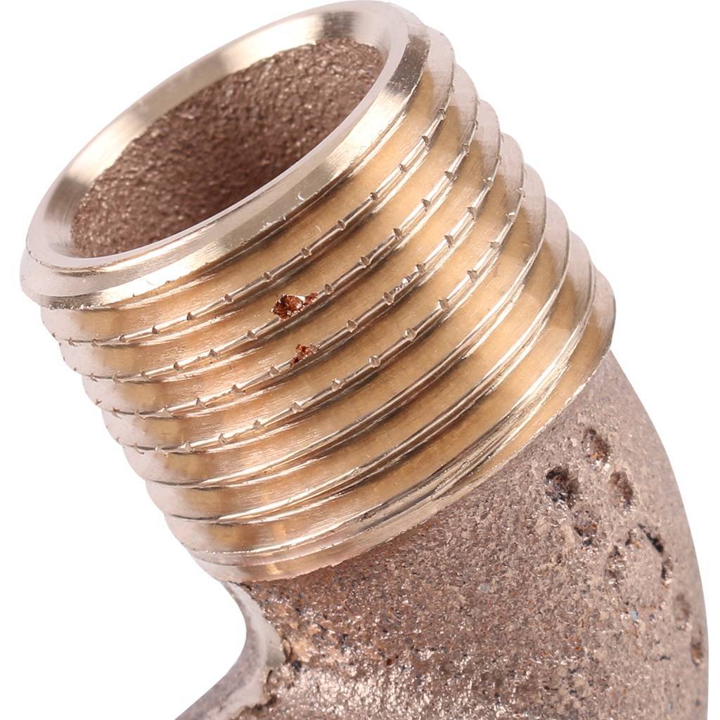 Угол резьбовой 90° ВН 1/2" бронза VIEGA (264024)