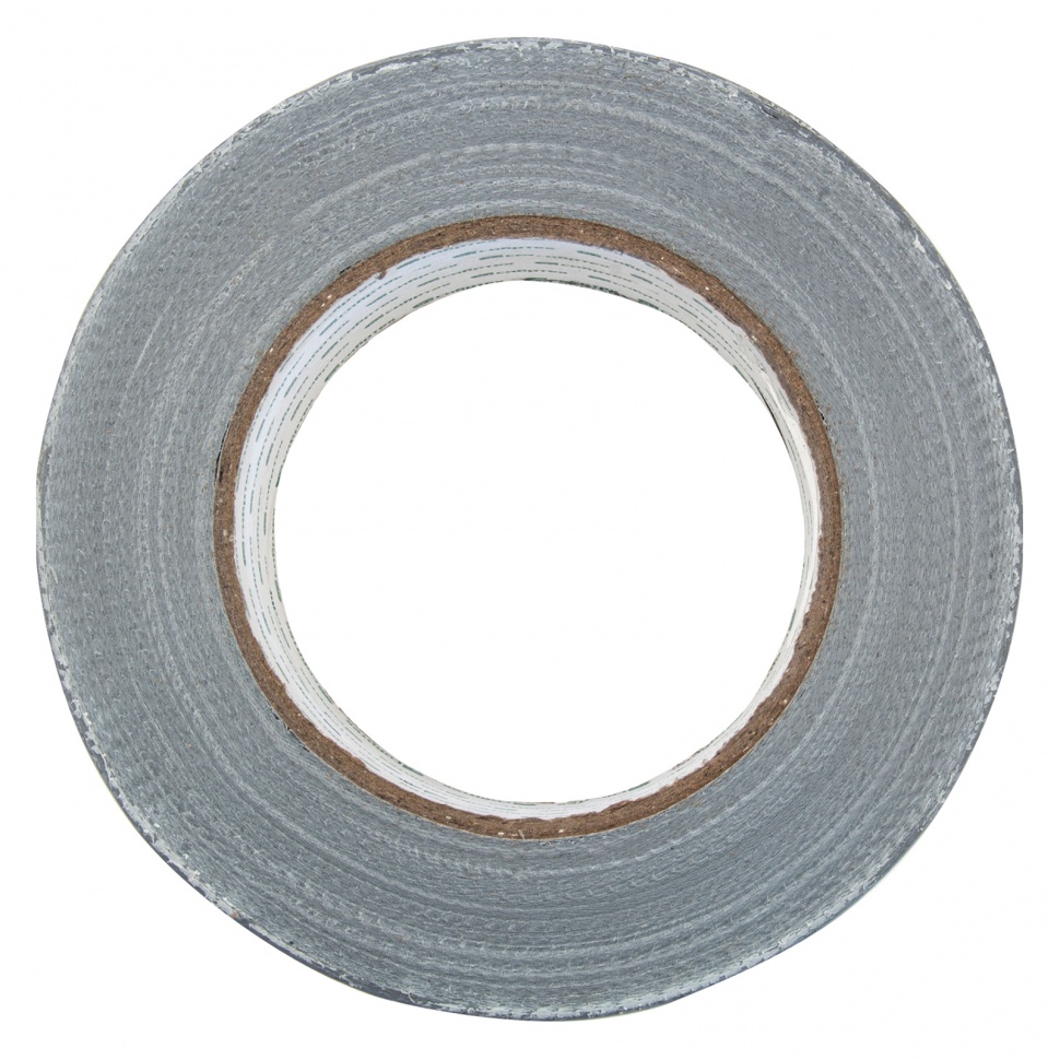 Лента клейкая армированная, 48 мм х 50 м, серебро Сибртех (888895)
