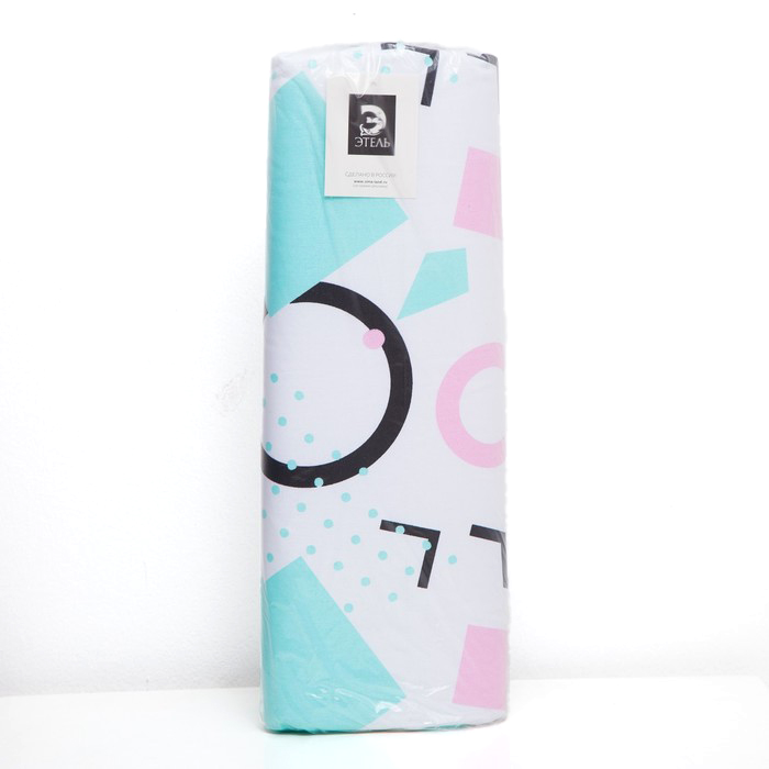 Подушка на скамейку "квадраты" 45*150 см (1/6) "этель" 4264655