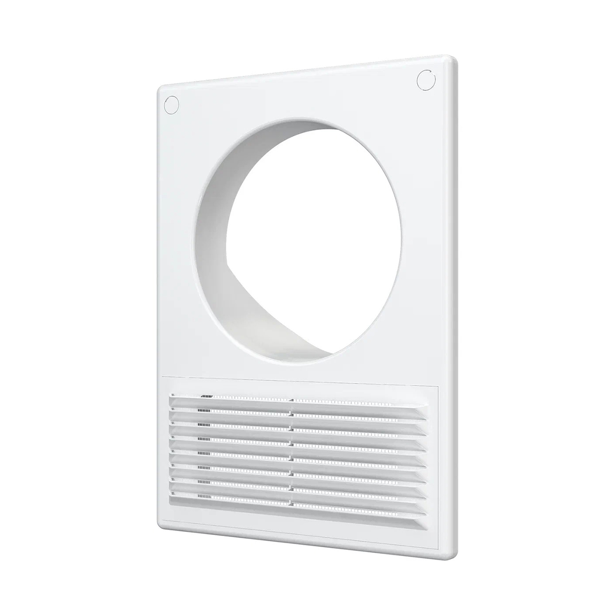 Площадка торцевая разъемная 185 х 254 мм с решеткой и фланцем d125 пласт. (1/20) "эра" 1825ру12,5ф