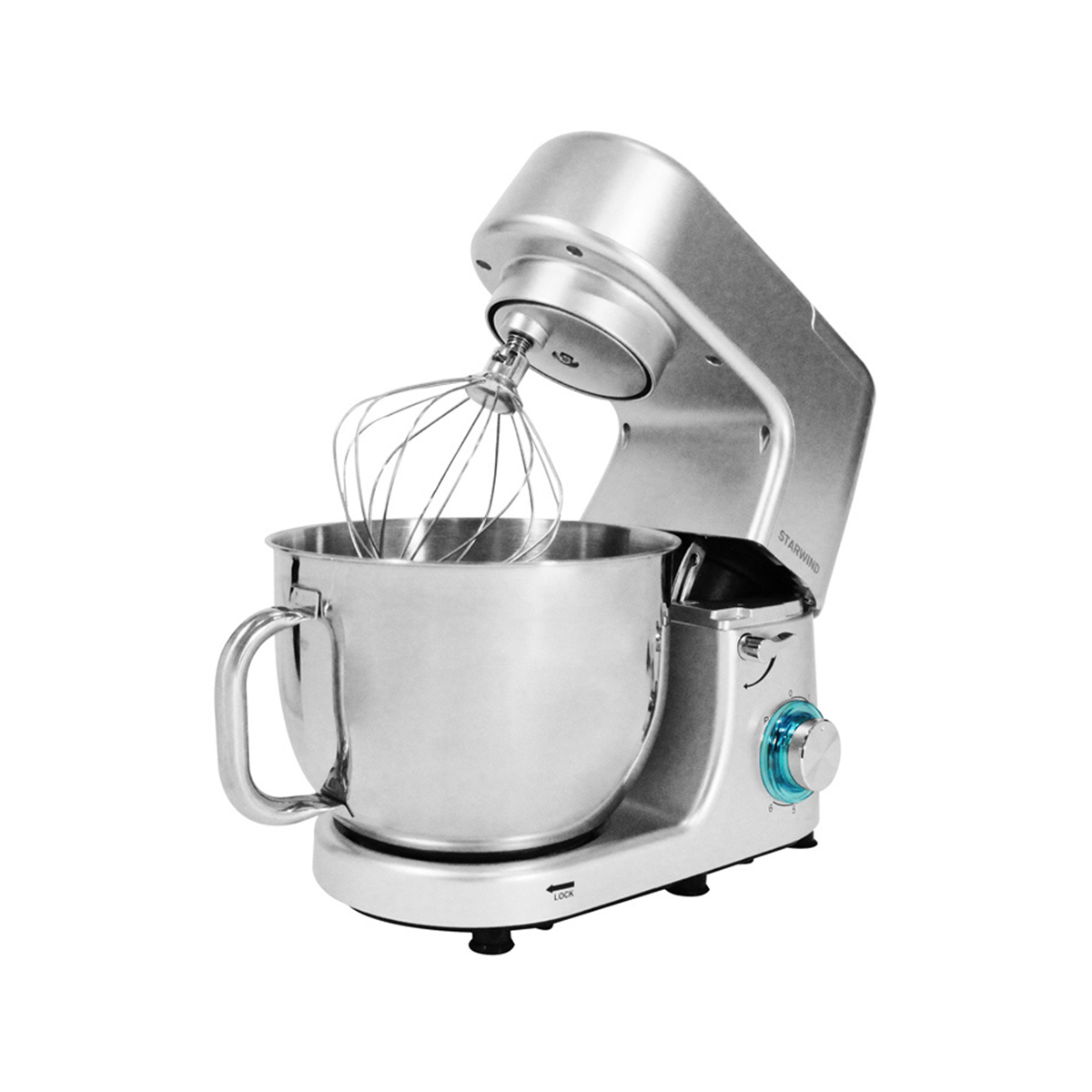 Миксер планетарный spm8183  6 скоростей, 1600 вт (1) "starwind"