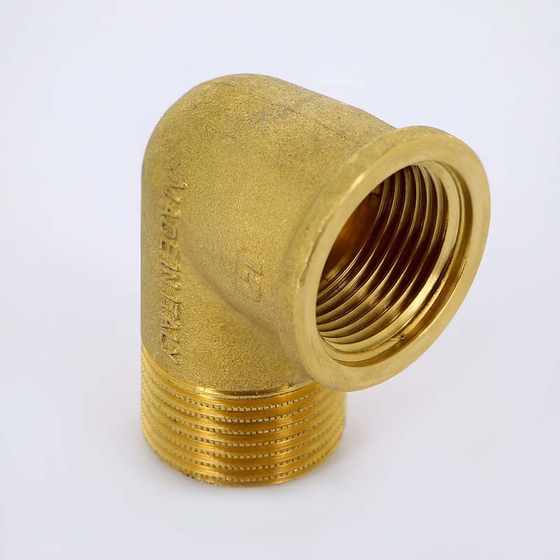 Колено резьбовое ВН 1" x 1" латунь UNI-FITT