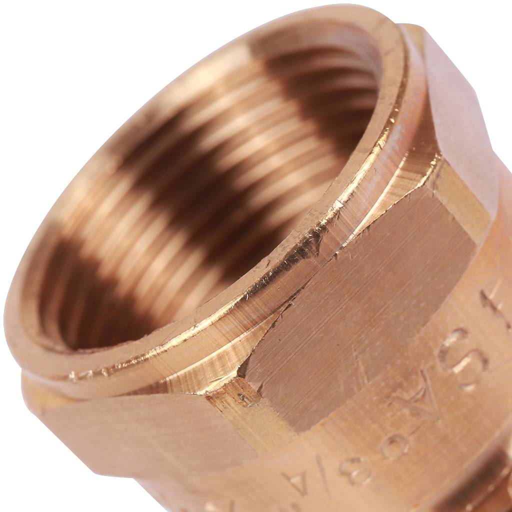 Американка (сгон) 18x3/4" ВР самоуплотняющаяся под пайку SANHA бронзовый 143401834