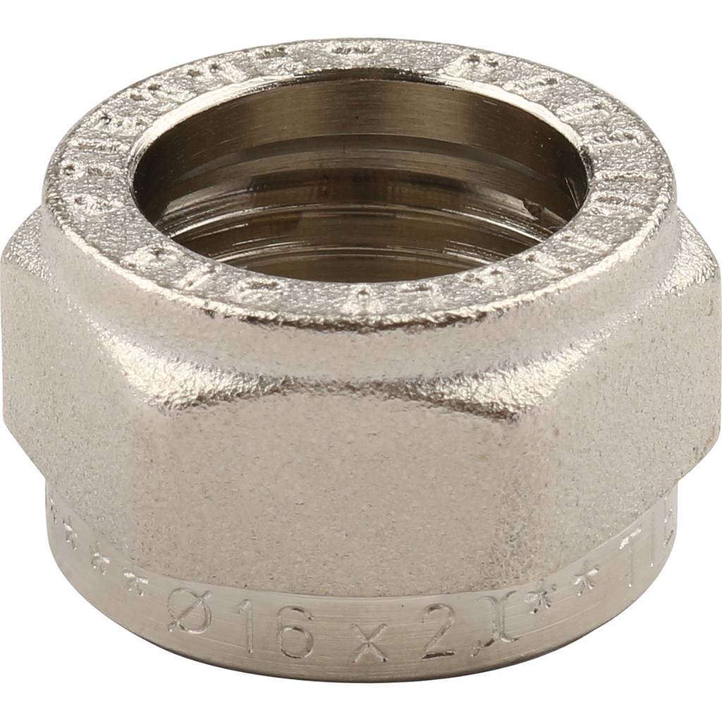 Тройник переходной 16 x 1/2" x 16 НР обжимной TIEMME для металлопластиковых труб