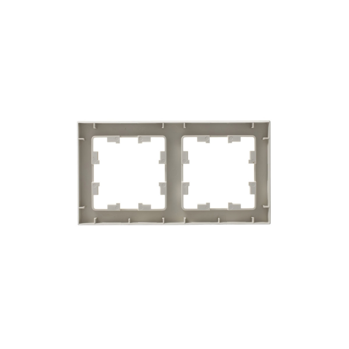 Рамка "atlasdesign" 2-х местн. универс., бежевый (1/30/180) "schneider"