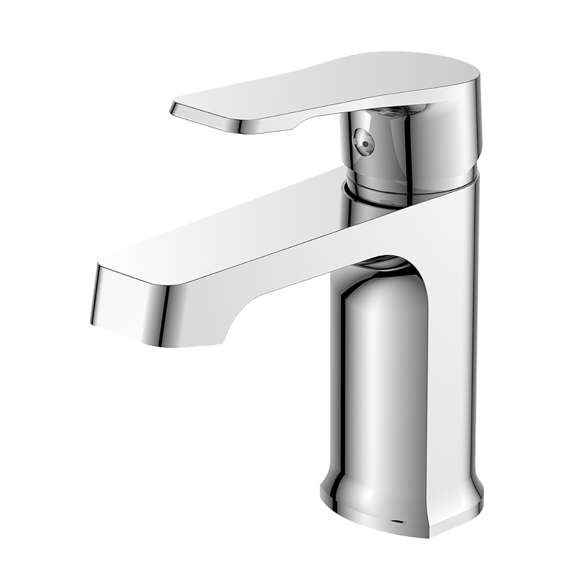 Смеситель для умывальника dr23011 монолитный (1/12) "decoroom"