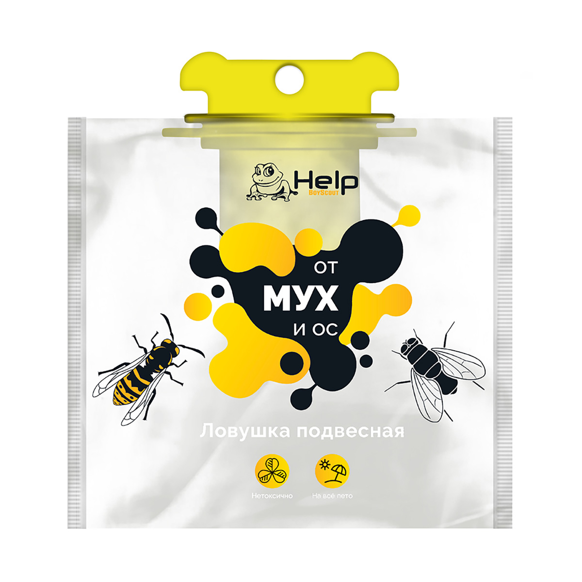 Ловушка для мух и ос (1/50) "help" 80105