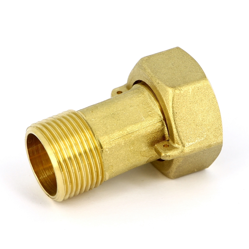 Американка 3/4" x 1" ВН для водосчетчиков с плоской прокладкой латунь UNI-FITT