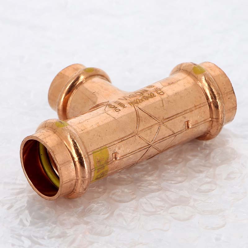 Тройник пресс медь Profipress G VIEGA 22 х 18 х 22