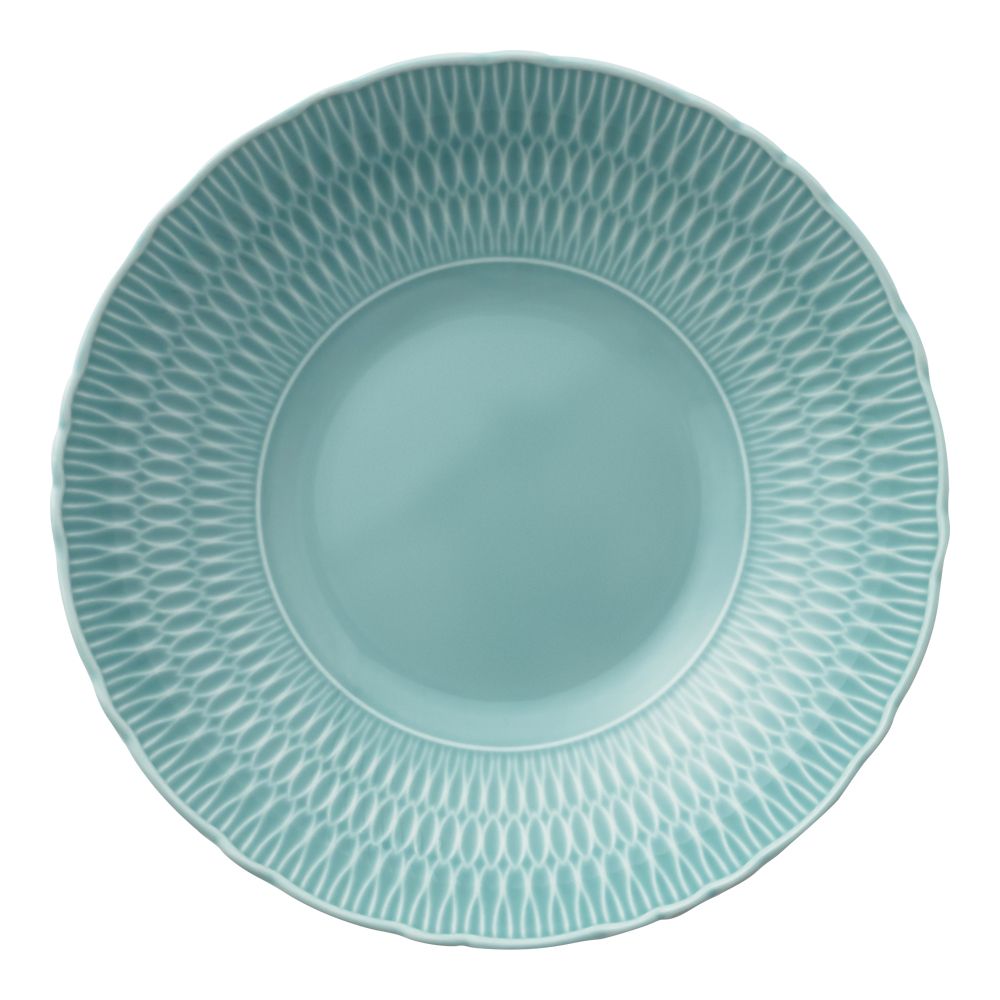 Тарелка суповая "sofia" голубая глазурь 22 см (1/6/36) "cmielow" 0881490 sofia lb05