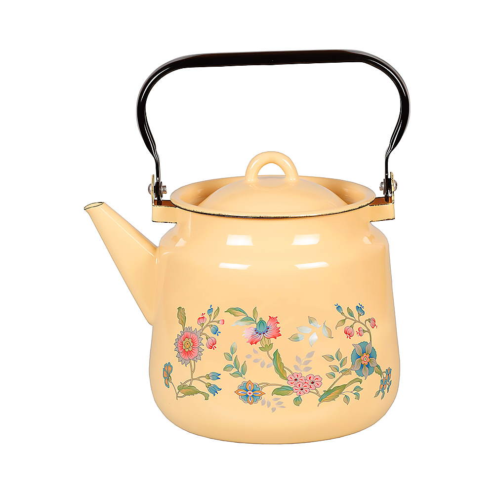 Чайник эмалиров. декор. 3,5 л (1/4) "стальэмаль"  1с26с