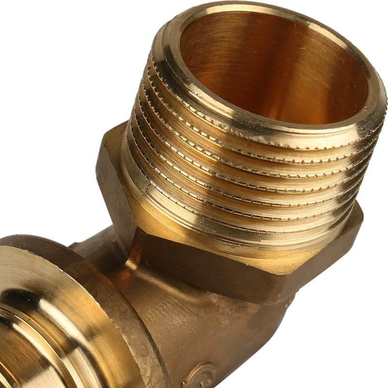 Угол переходной 32 x 1" НР аксиальный для труб PE-X STOUT