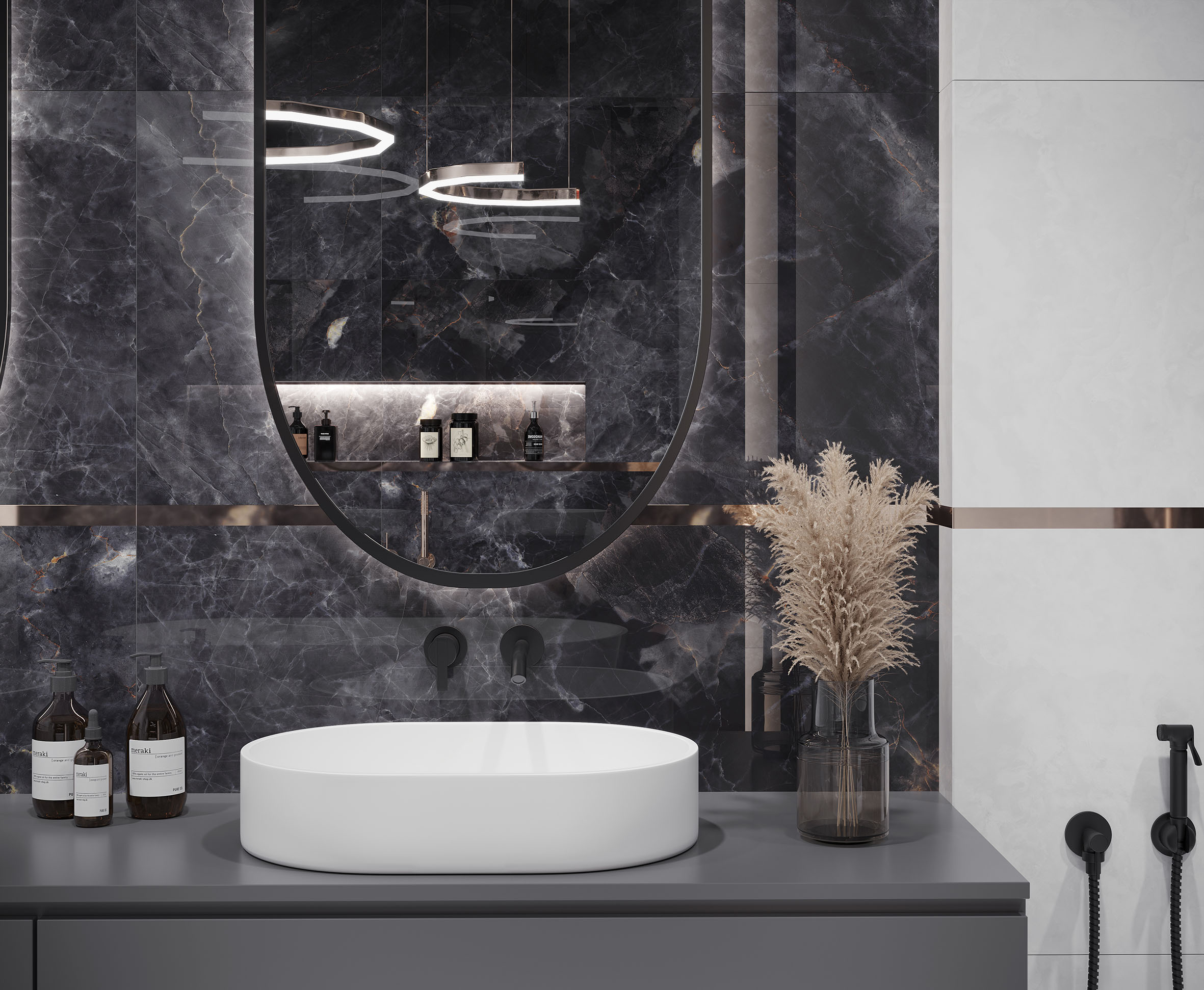 Aliot blue керамогранит полированный 60x120