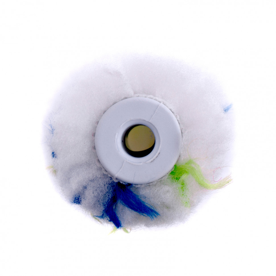 Мини-валик сменный "Водные краски", 60 мм, ворс 12 мм, D 16 мм, D ручки 6 мм, полиэстер Сибртех (80581)