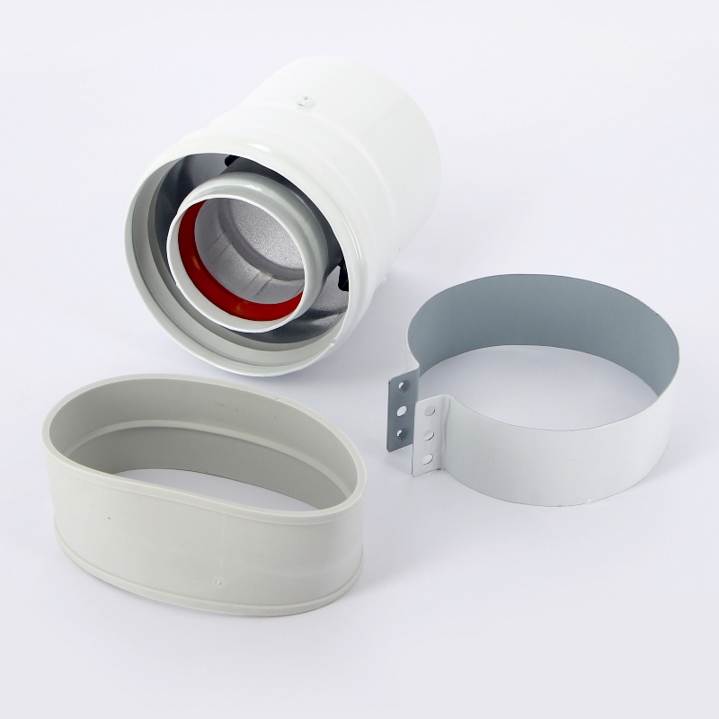 Адаптер вертикальный D=60 х 100 мм коаксиальный, L=112 мм BAXI KHG714101910