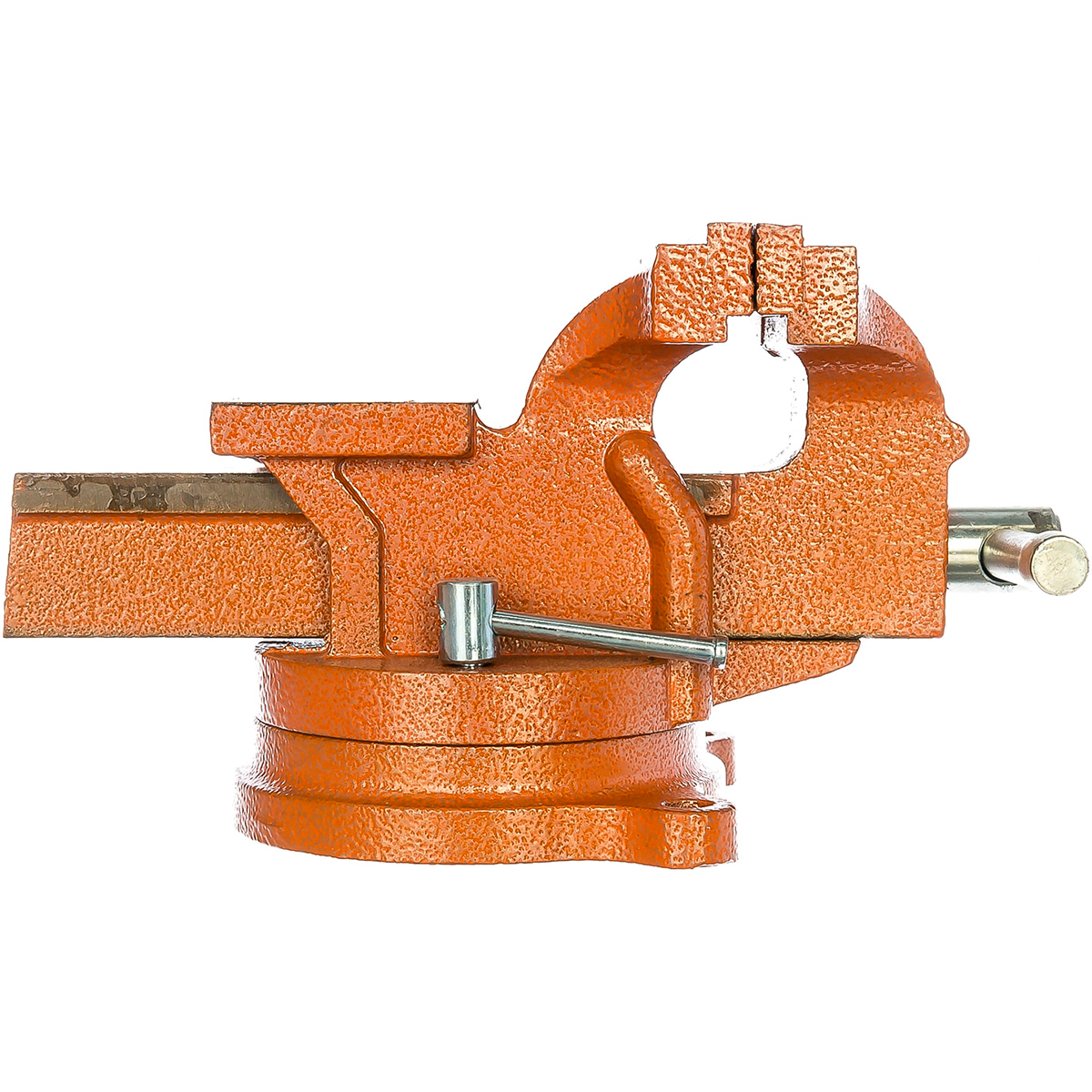 Тиски слесарные поворотные 100 мм с наковальней (1) "sparta"