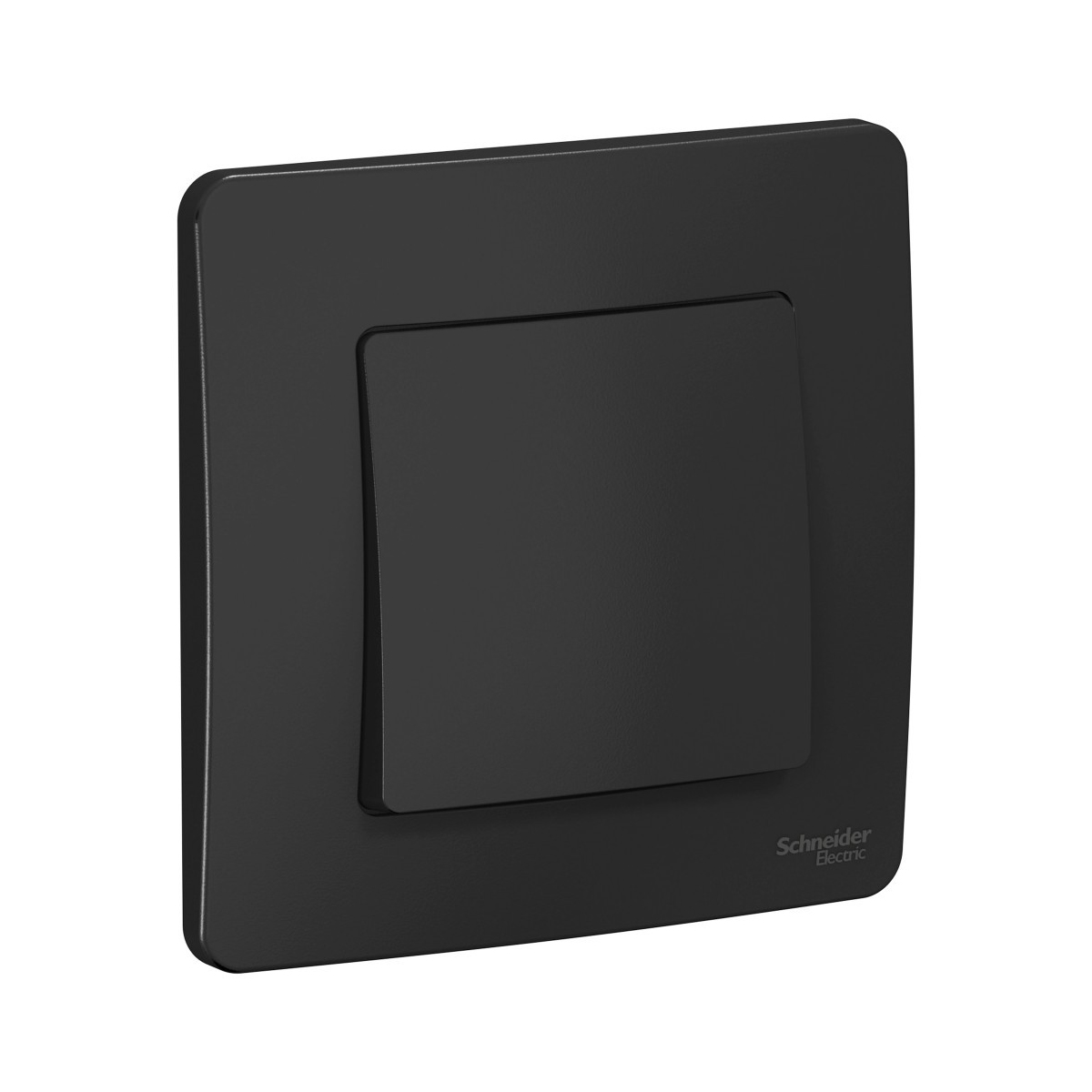 Переключатель "blanca" 1 кл. 10а, антрацит (1/10/20) "schneider"