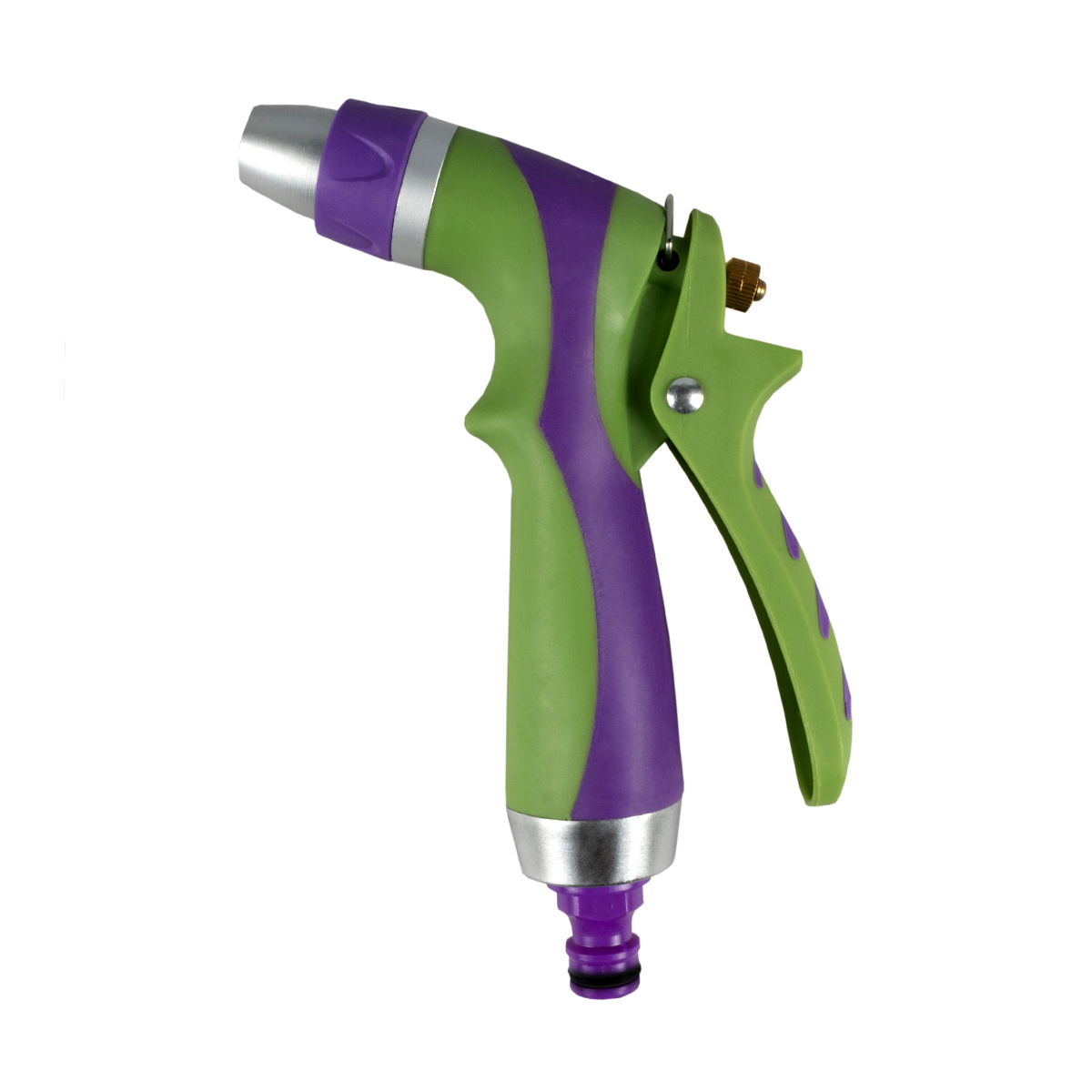 Пистолет-разбрызгиватель комб. корпус, регулир., латунный шток (1/6/48) "don gazon"  096-7215