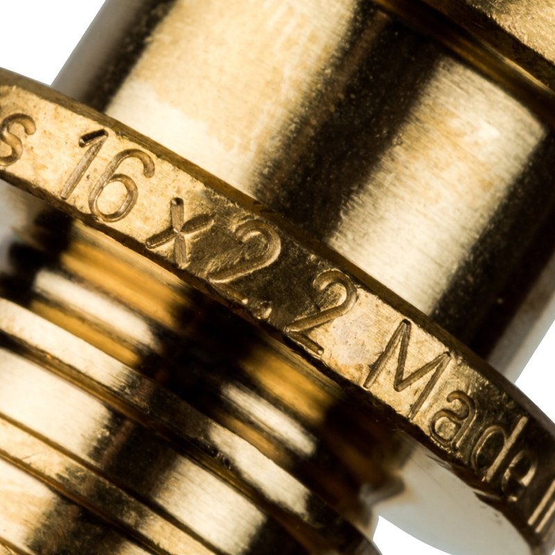 Муфта 16 х 16 аксиальная для труб PE-X STOUT