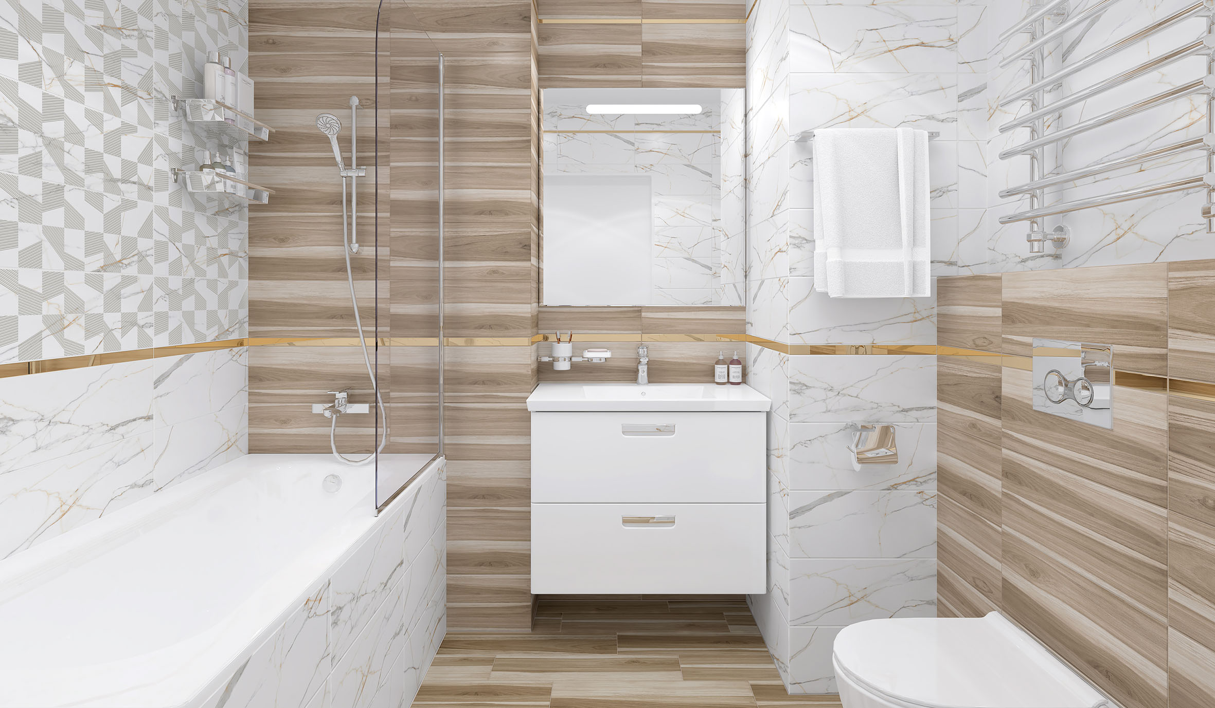 Champagne белый 20x50