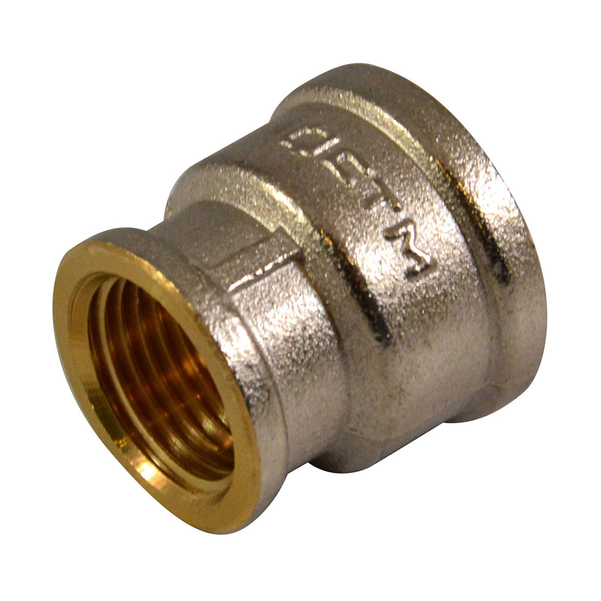 Муфта переходная  1" х 1/2" внутр/внутр  (латунь)  (10/150) "стм"