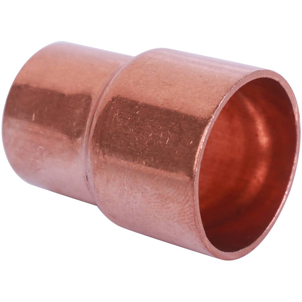 Муфта 22х18 переходная двухраструбная медная SANHA под пайку 152402218