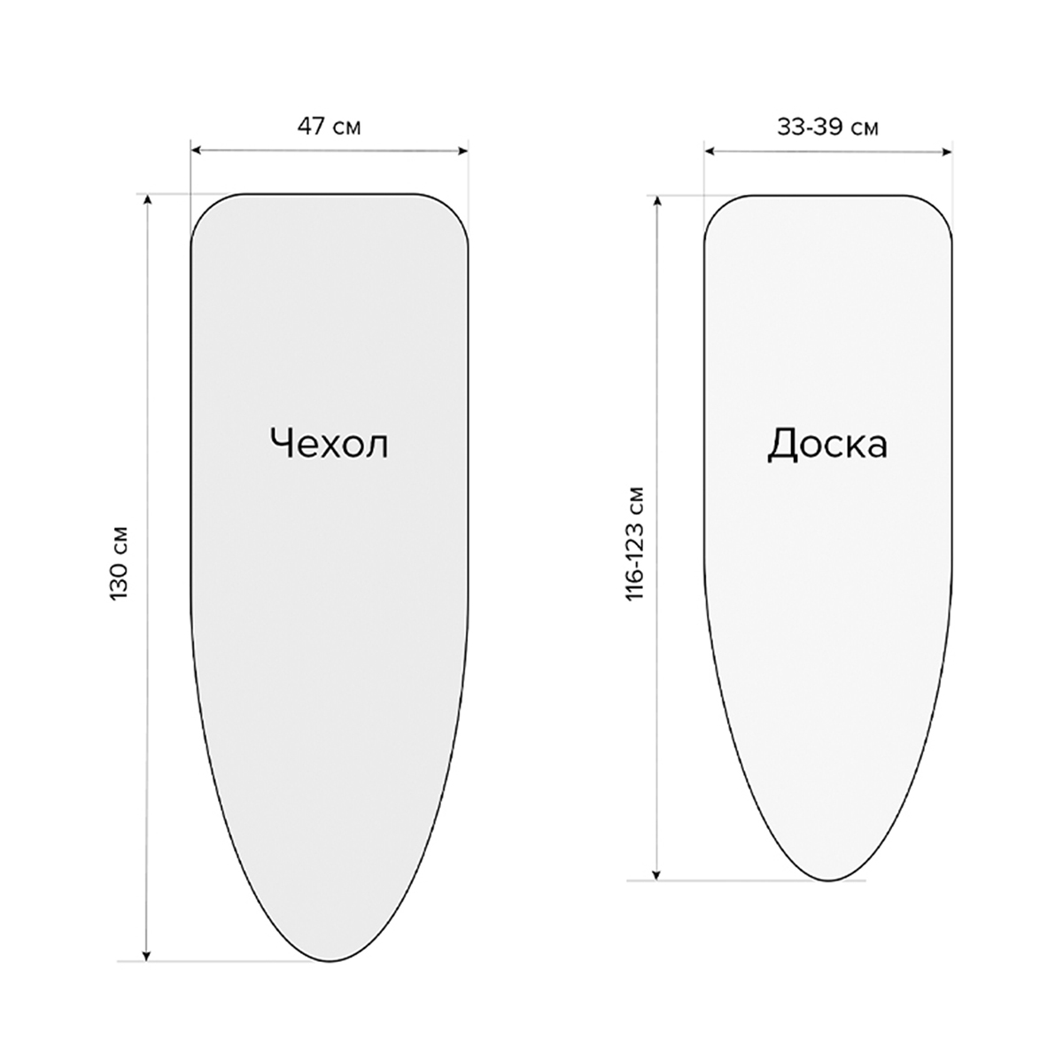 Чехол для гладильной доски "jardin" 130 х 47 см (1/30) "valiant" jr13047-l