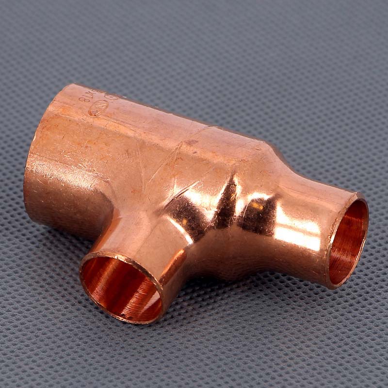 Тройник переходной под пайку 28 х 18 х 18 мм VIEGA медный