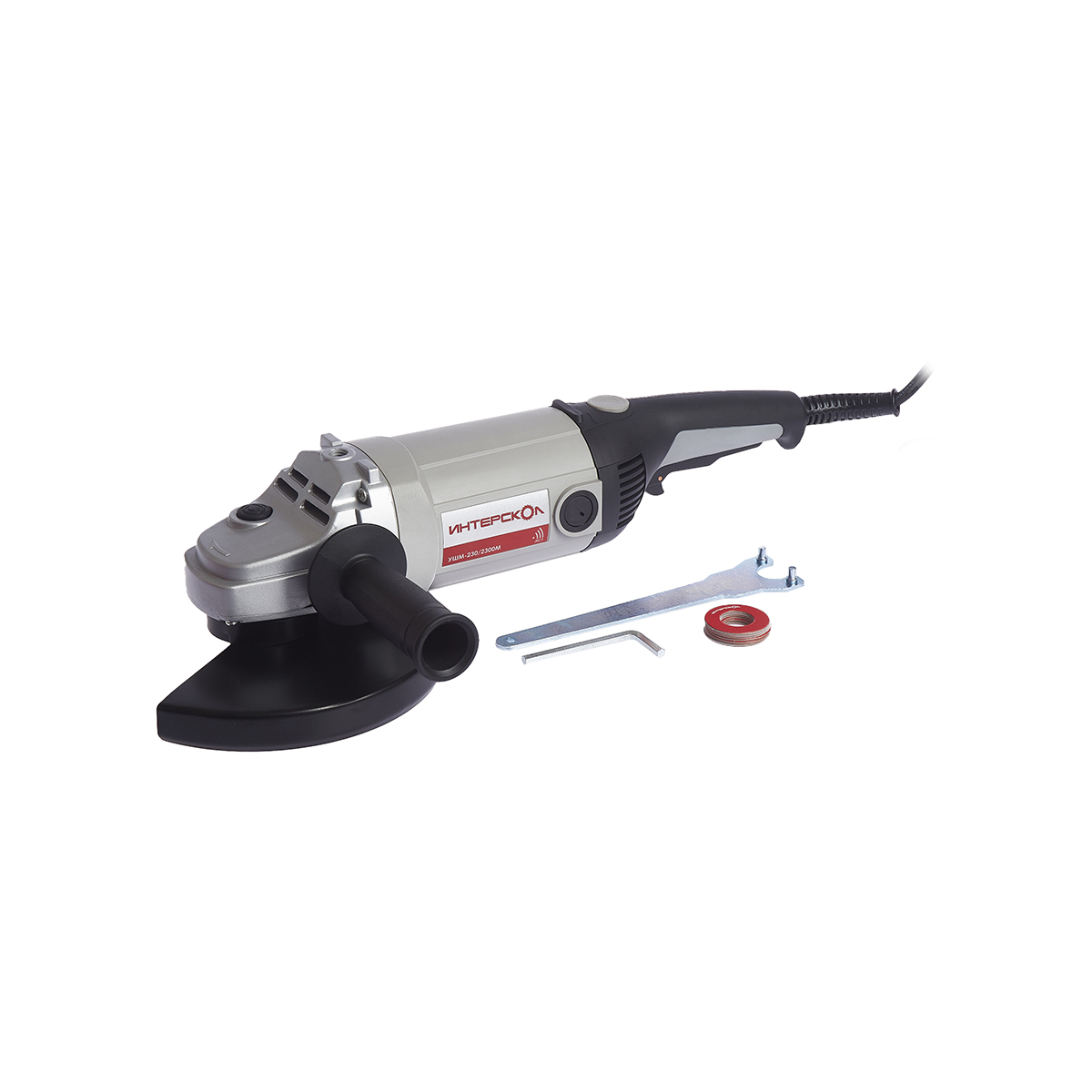 Угловая шлифмашина ушм-230/2300м (1/2) "интерскол" 60.1.4.00