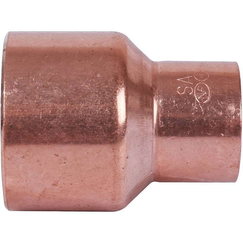 Муфта медная 35x22 переходная однораструбная SANHA под пайку 152433522