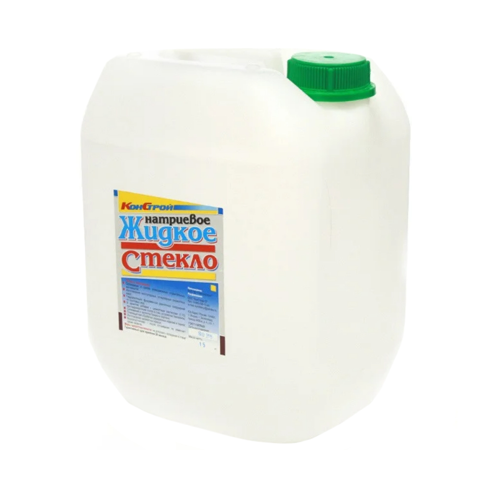 Жидкое стекло 15 кг  "конструктор"