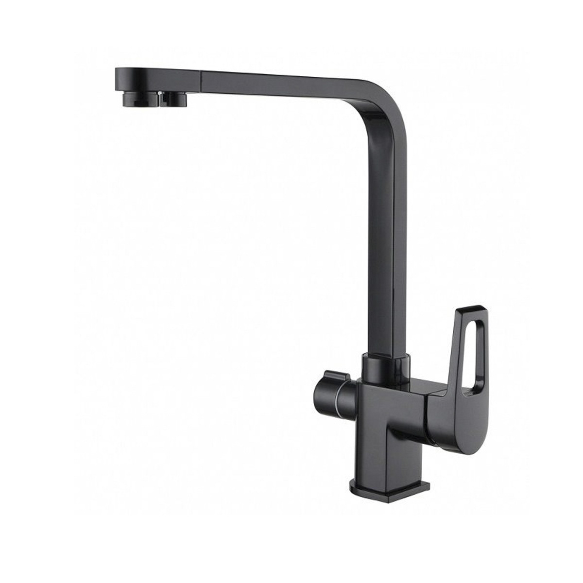 Смеситель для кухни с подключ. к фильтру питьев. воды zr 334 yf-black "zorg"