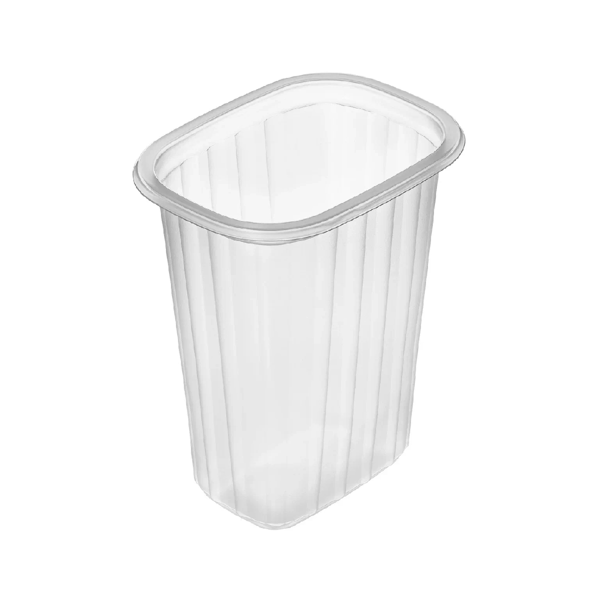 Контейнер одноразовый пласт. 0,5 л  108*82*128 мм упак. 50 шт. (1/30) "стандарт пластик"