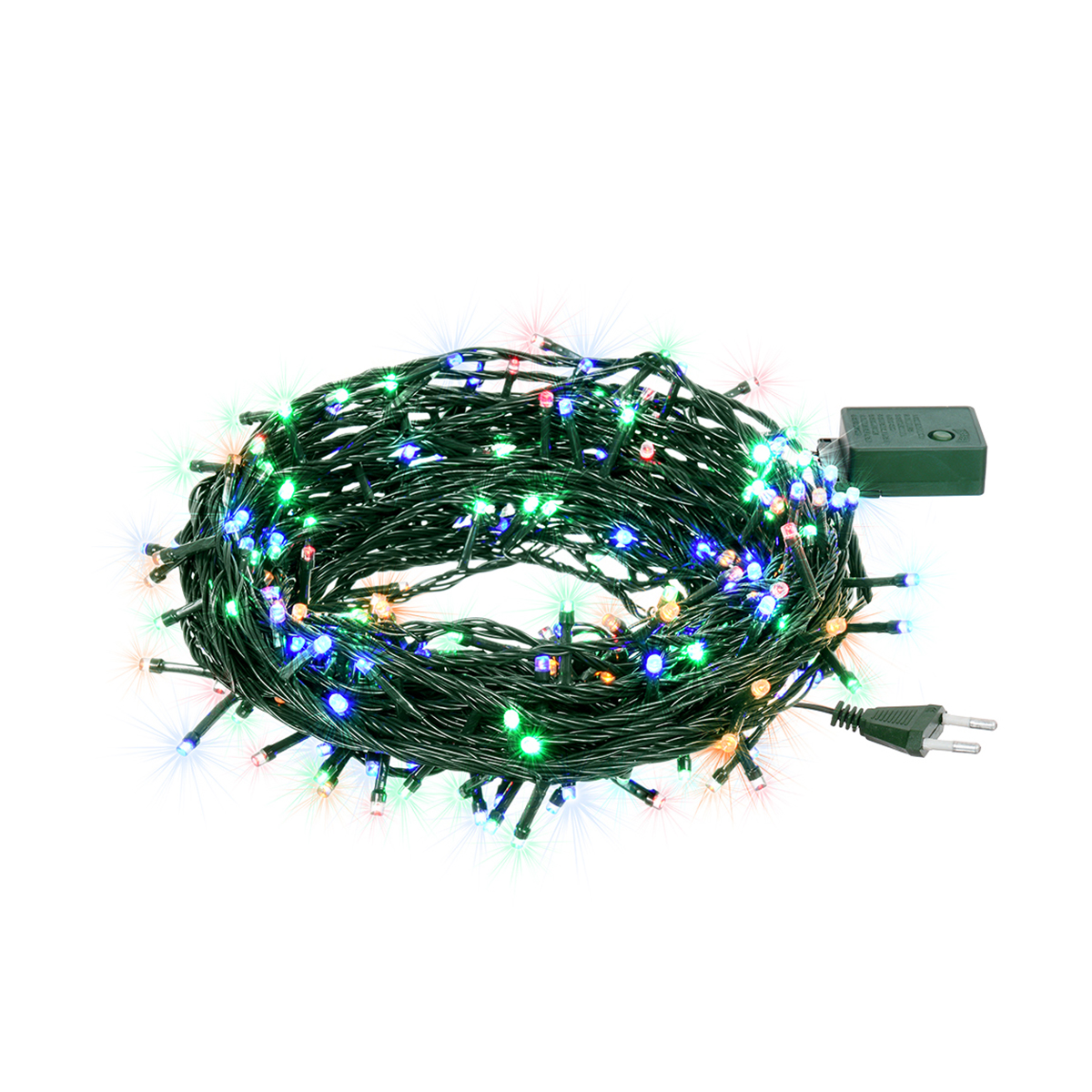 Электрогирлянда "нить" 30 м, 300 разноцв. ламп, 8 реж. (1/20) "vegas"