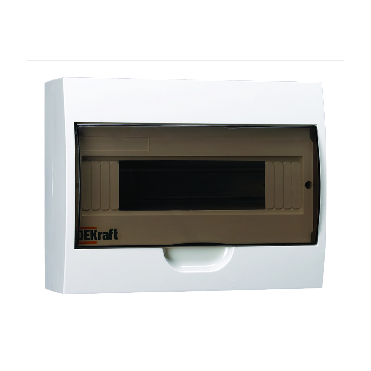 Щиток распределительный навесной щрн-п-12 12 модулей, пластик (1/10) "dekraft"