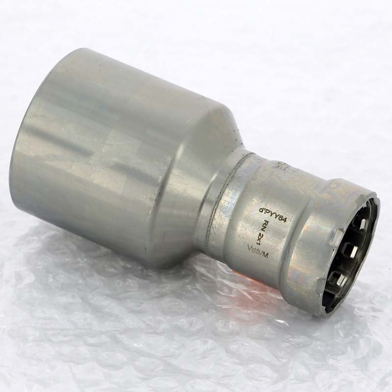 Муфта-вставка пресс Megapress оцинкованная сталь VIEGA 1"1/2 х 1"