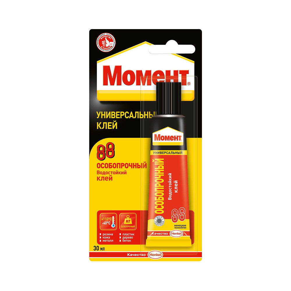 Клей момент-88   30 мл ед. блистер (1/25)  хенкель