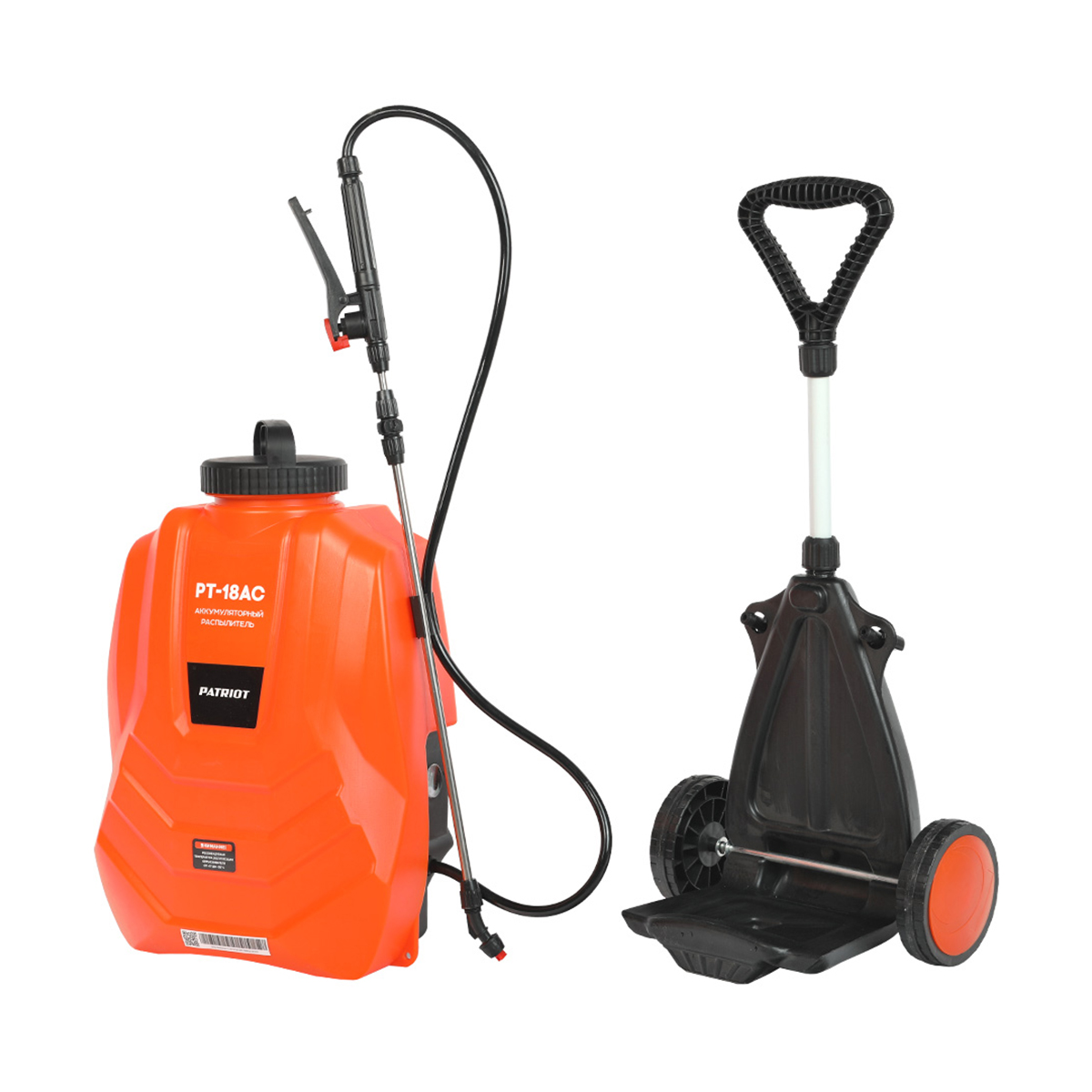 Опрыскиватель аккум. ранцевый pt-18ac 16 л (1) "patriot" 755302532
