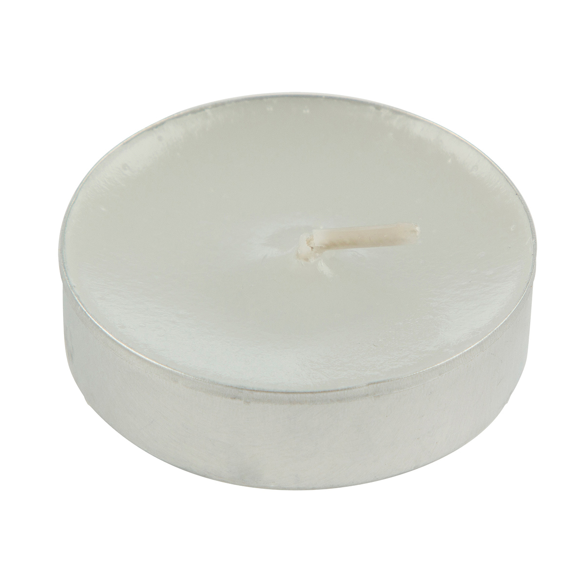 Свечи чайные "basic" (упак. 10 шт.) белые (1/20) "волшебная страна"