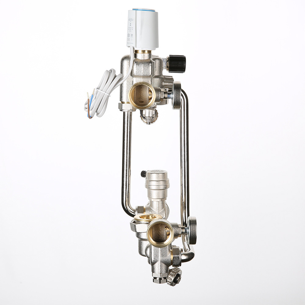 Насосно-смесительный узел 1" VALTEC COMBI.S широтно-импульсная модуляция 180 мм