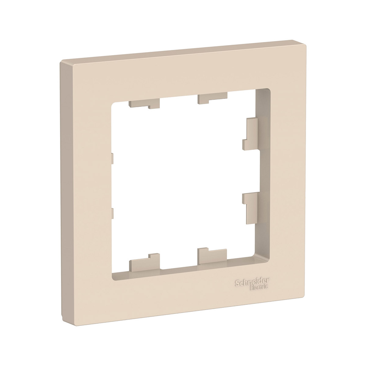 Рамка "atlasdesign" 1 местн. универс., бежевый (1/45/270) "schneider"