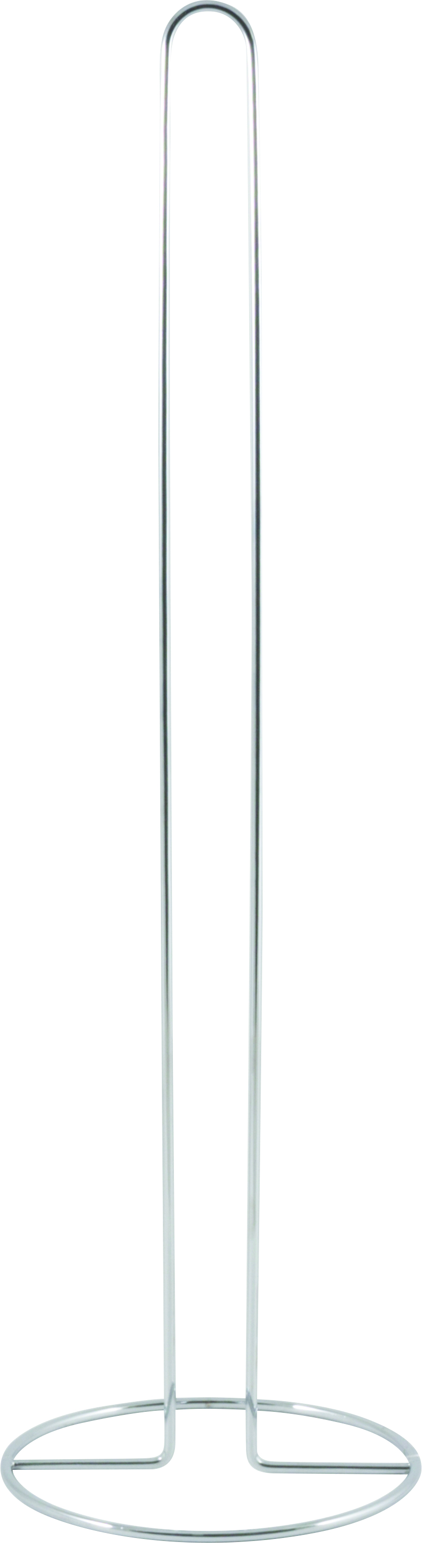 Держатель для туал. бумаги напольный хром. (на 4 рулона)  (1/48) "рыжий кот" eline-ph-2