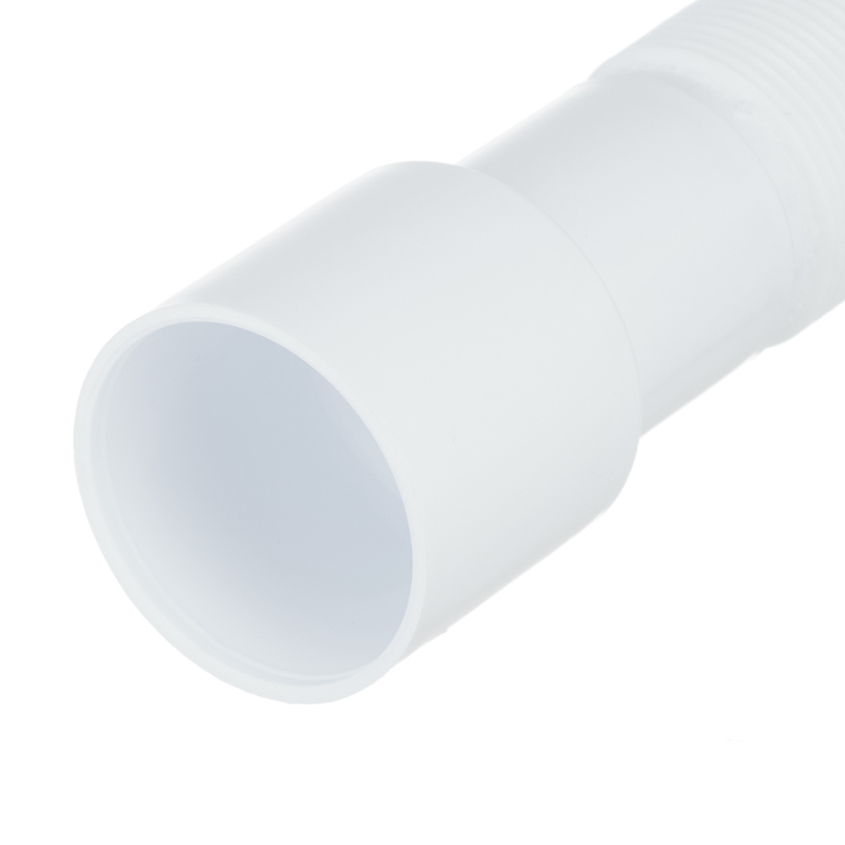 Сифон Мини Элит 1 1/2 х 40 мм с литым выпуском, чашка D63 мм, гофротруба L800 мм WIRQUIN