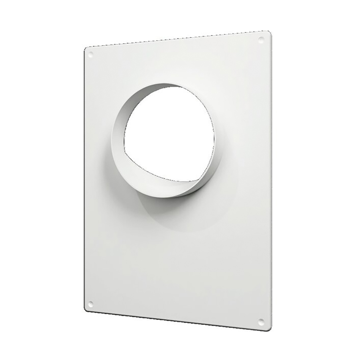 Площадка торцевая 180 х 250 мм фланец d100 пластик (1/22) "эра" 100птп