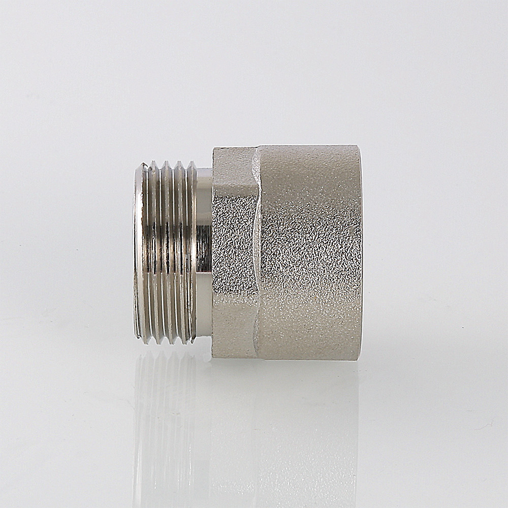 Переходник резьбовой ВН 1/2" х 3/4" ЕК латунь-никель VALTEC (VTr.592.NE.040E)