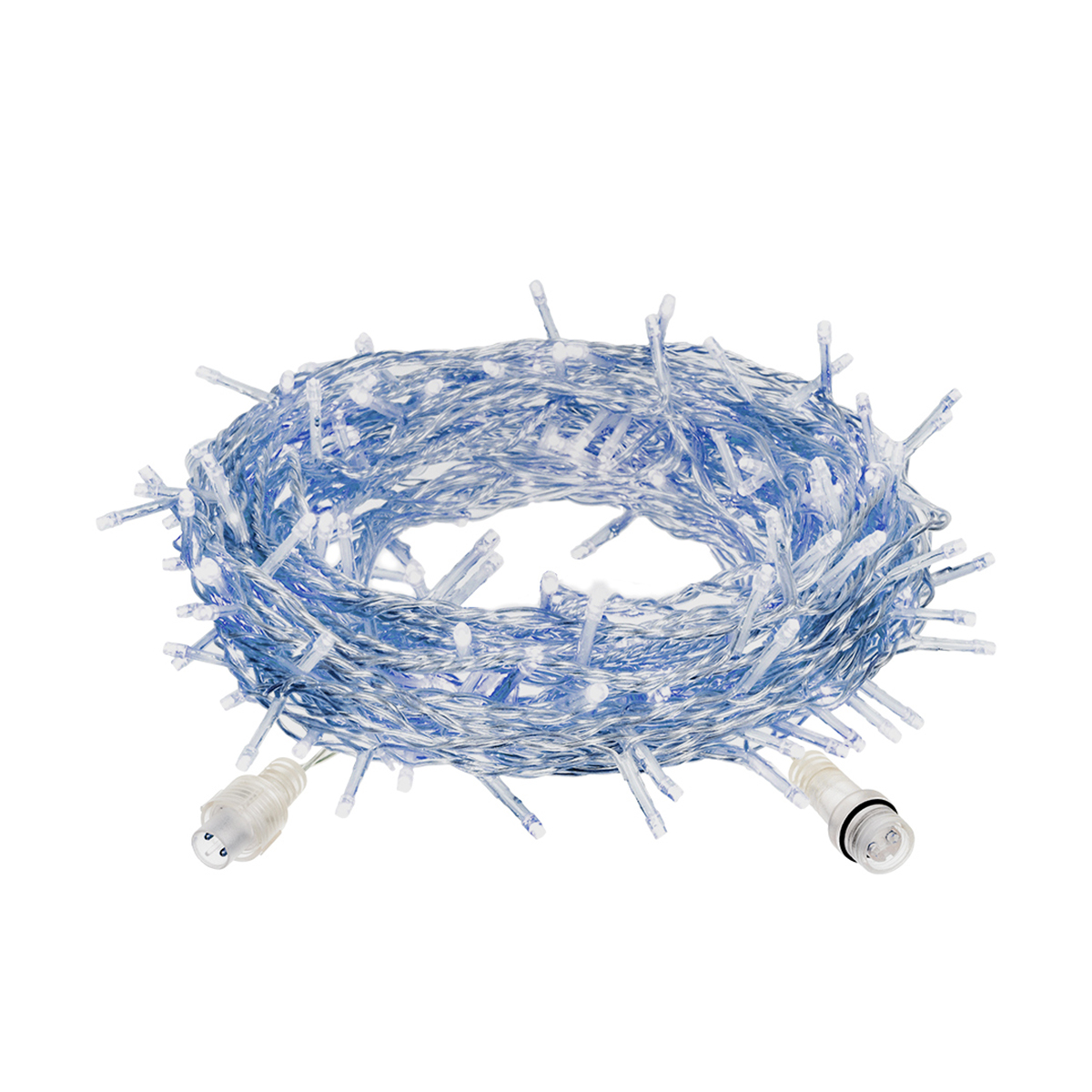 Электрогирлянда-конструктор "занавес" 1*4 м, 192 синие лампы, 6 нитей (1/4) "vegas"