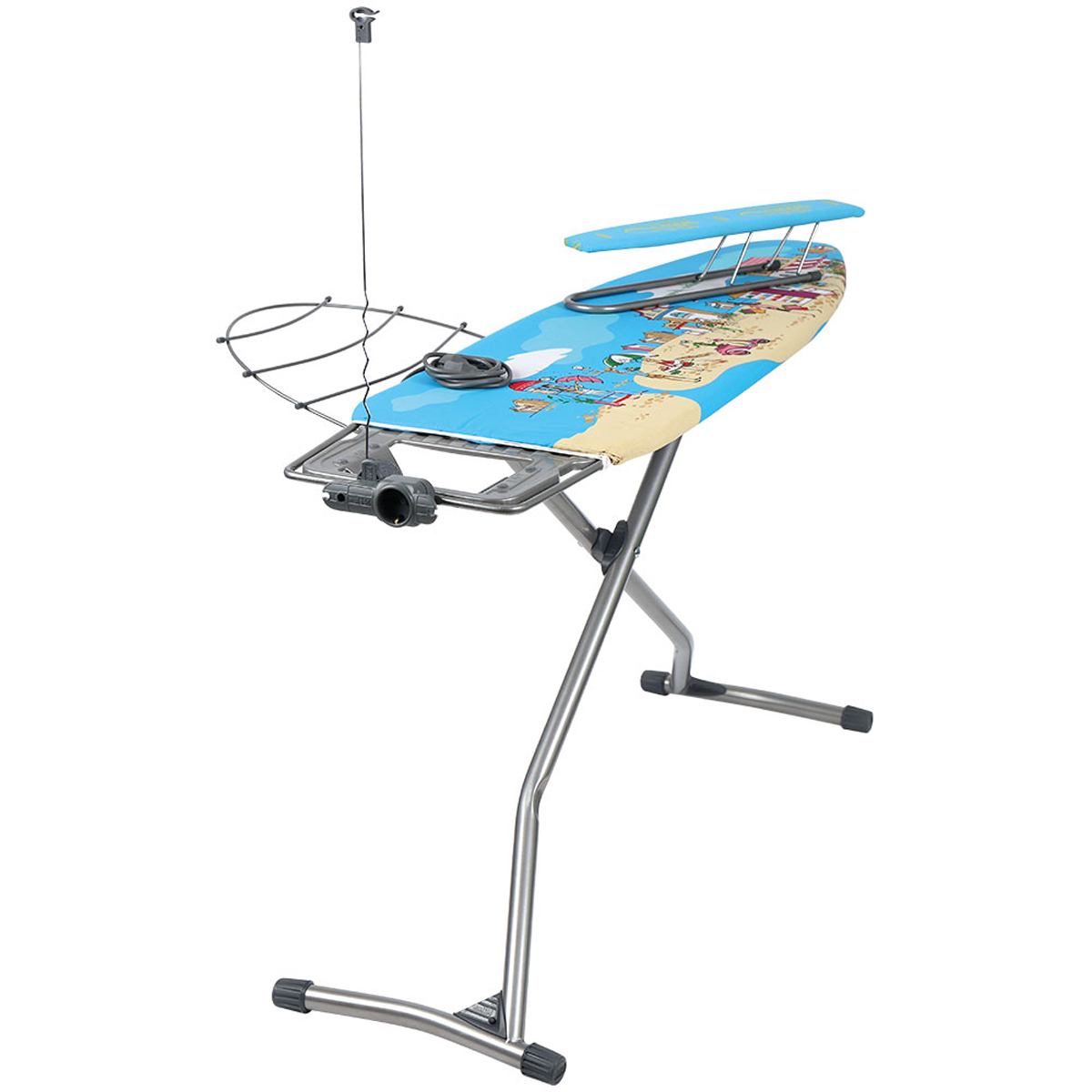 Доска гладильная "ника 12" 122 х 40 см (1/3)  металл  "ника"