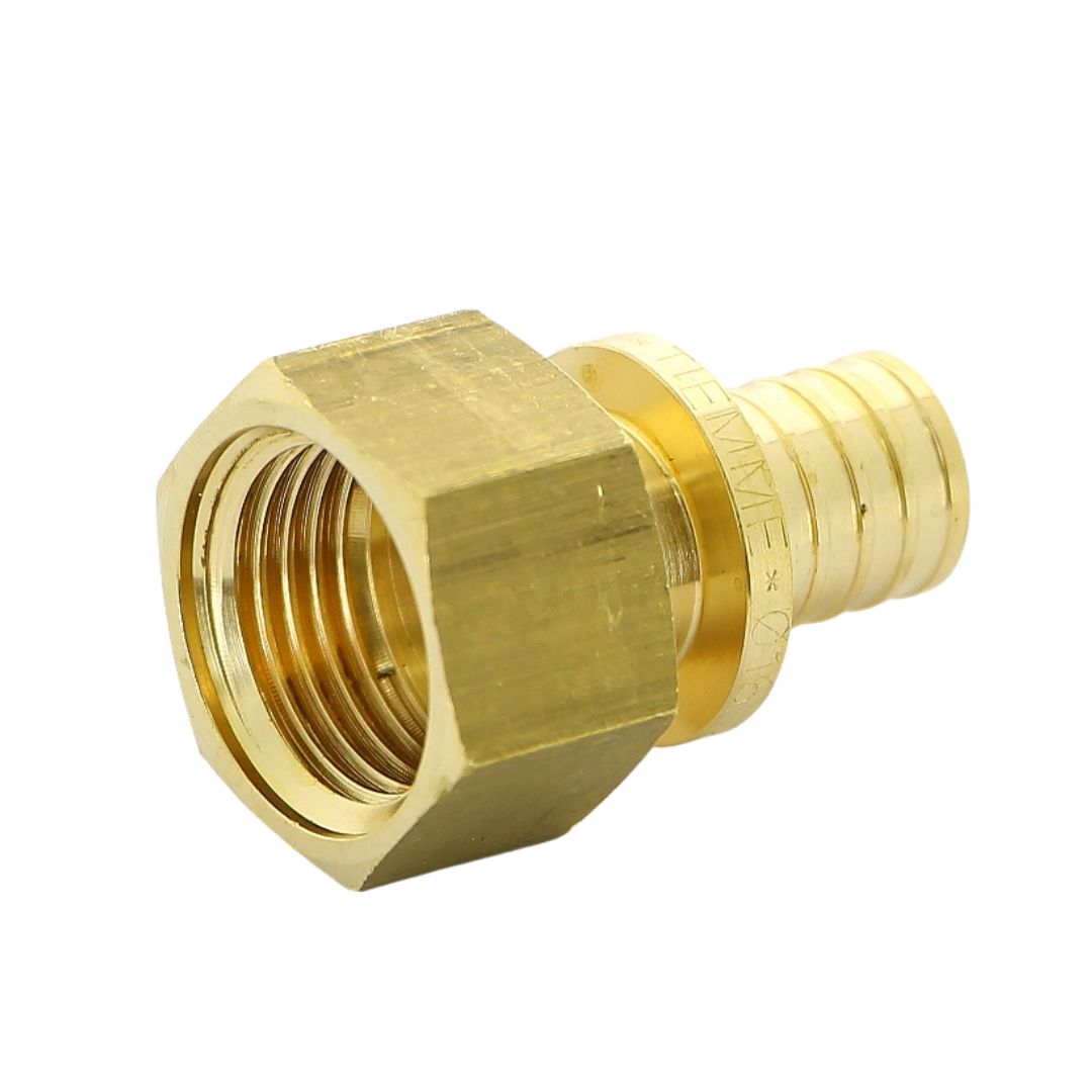 Муфта ВР 16 x 1/2" аксиальная для труб PE-X UNI-FITT